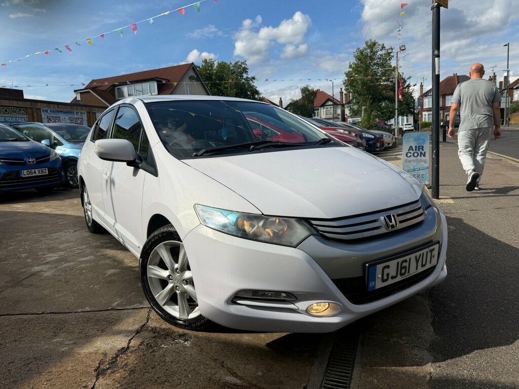 Honda Insight 1.3H Ima Ex Hatchback Hybrid Cvt Euro 5 White #3
