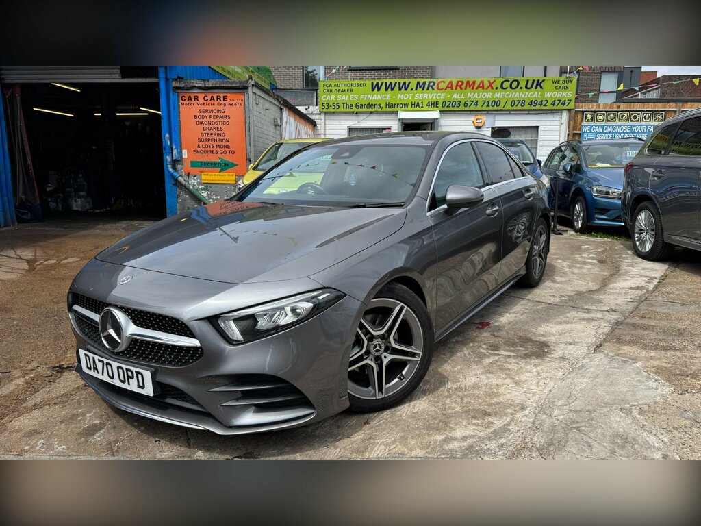 Mercedes-Benz A Class 1.3 A200 Amg Line Saloon 7G-dct Euro 6 Grey