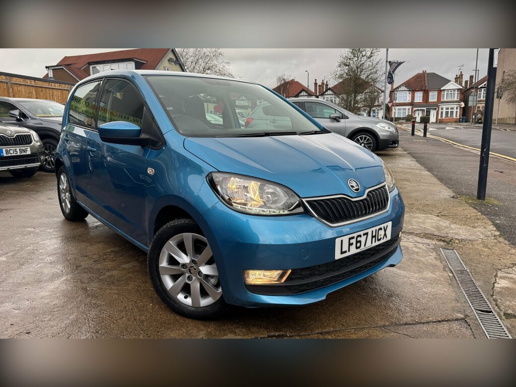 Skoda Citigo 1.0 Mpi Se L Hatchback Asg Euro 6 75 P Blue #3