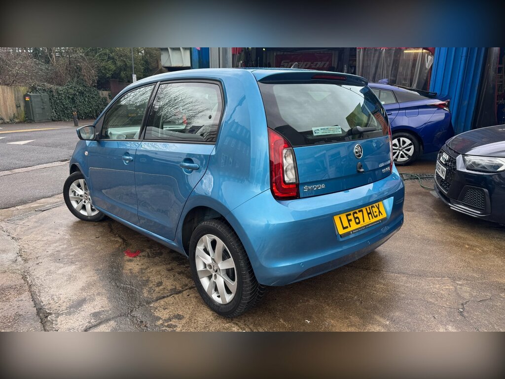 Skoda Citigo 1.0 Mpi Se L Hatchback Asg Euro 6 75 P Blue #5