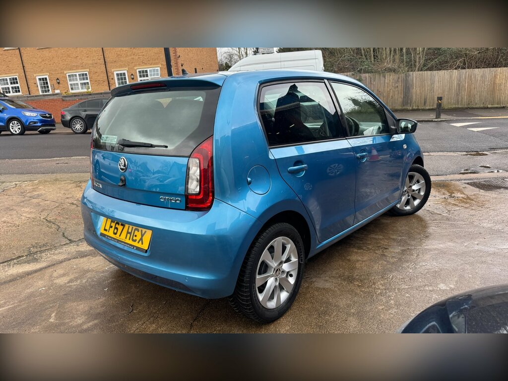 Skoda Citigo 1.0 Mpi Se L Hatchback Asg Euro 6 75 P Blue #2