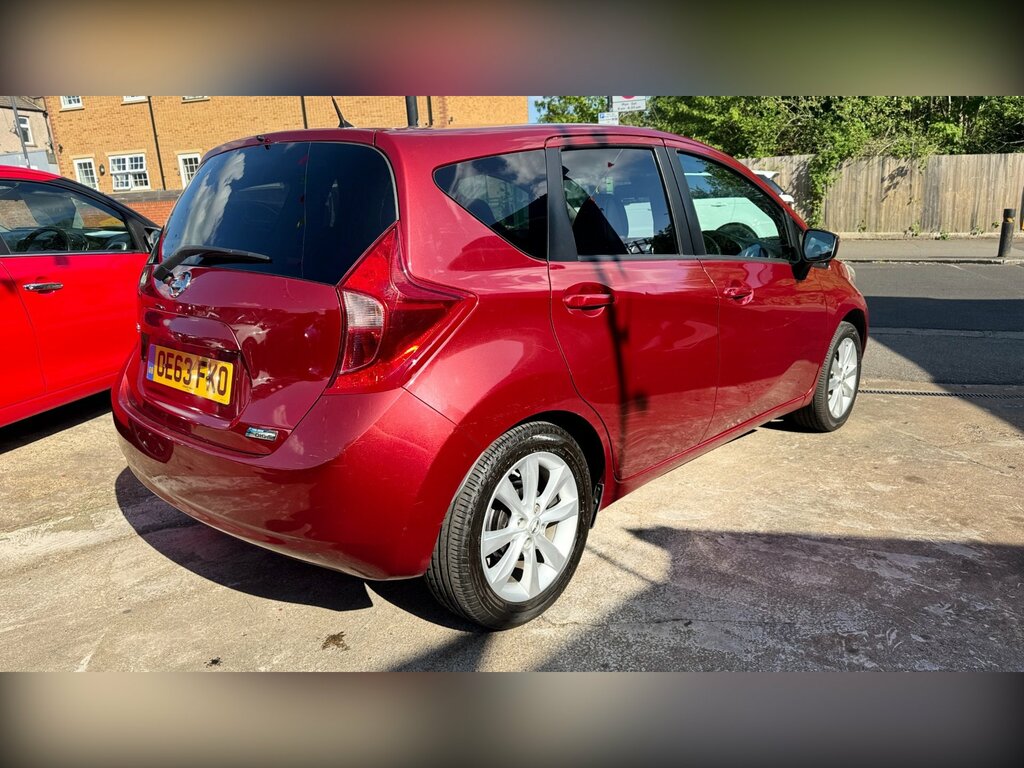 Nissan Note 1.2 Dig-s Tekna Hatchback Cvt Euro 5 S Red #5