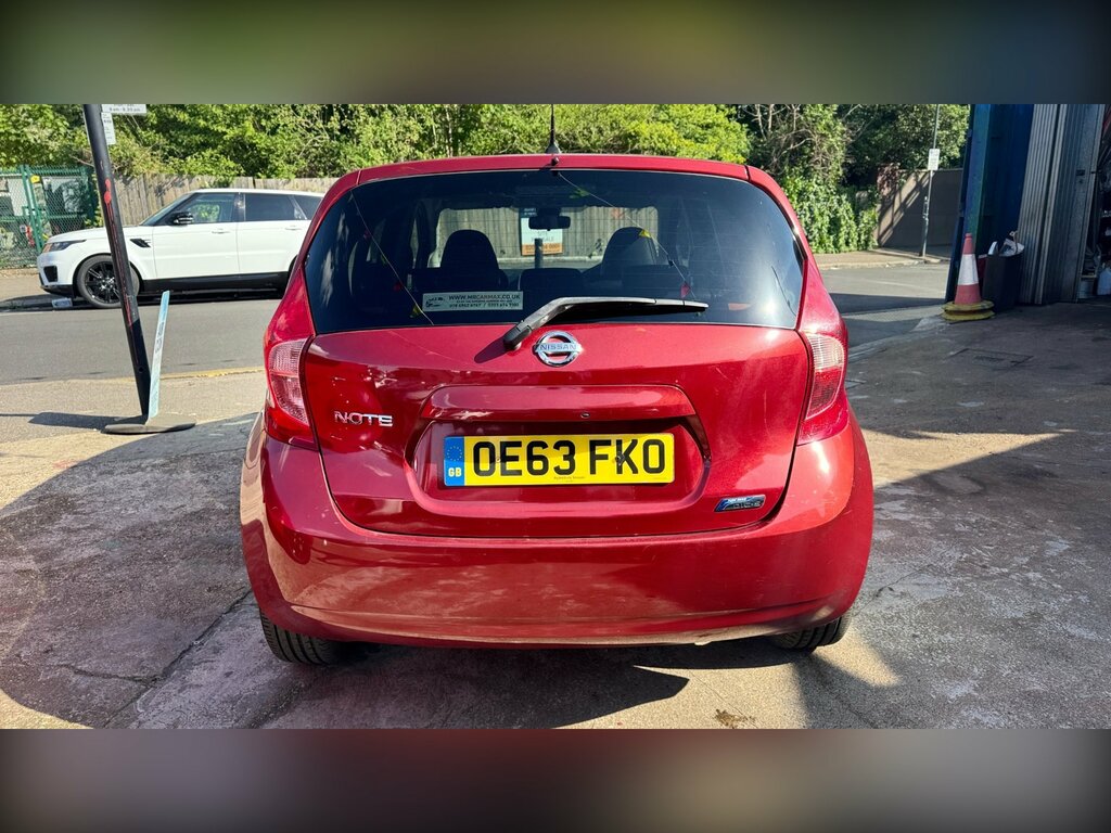 Nissan Note 1.2 Dig-s Tekna Hatchback Cvt Euro 5 S Red #6