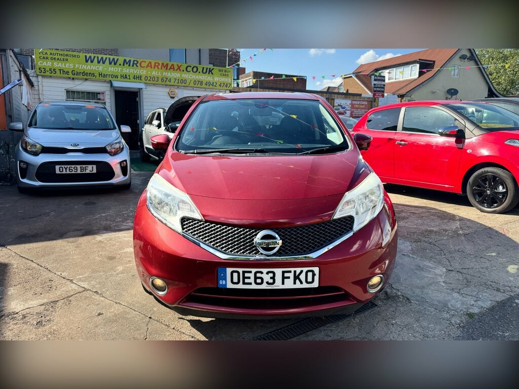 Nissan Note 1.2 Dig-s Tekna Hatchback Cvt Euro 5 S Red #2