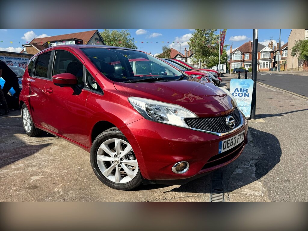 Nissan Note 1.2 Dig-s Tekna Hatchback Cvt Euro 5 S Red #3