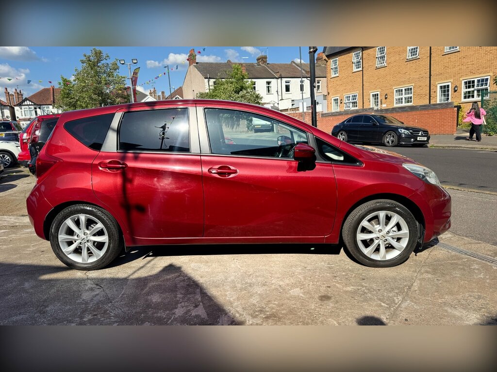 Nissan Note 1.2 Dig-s Tekna Hatchback Cvt Euro 5 S Red #4
