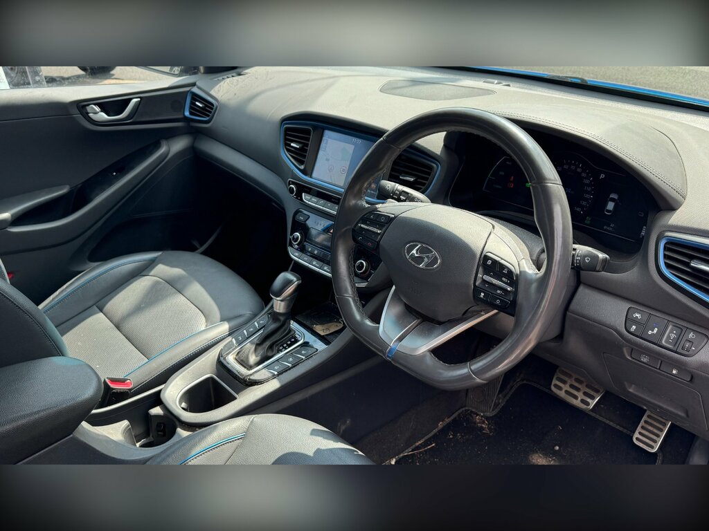 Hyundai Ioniq 1.6 H-gdi Premium Se Hatchback Hybrid D Blue #4