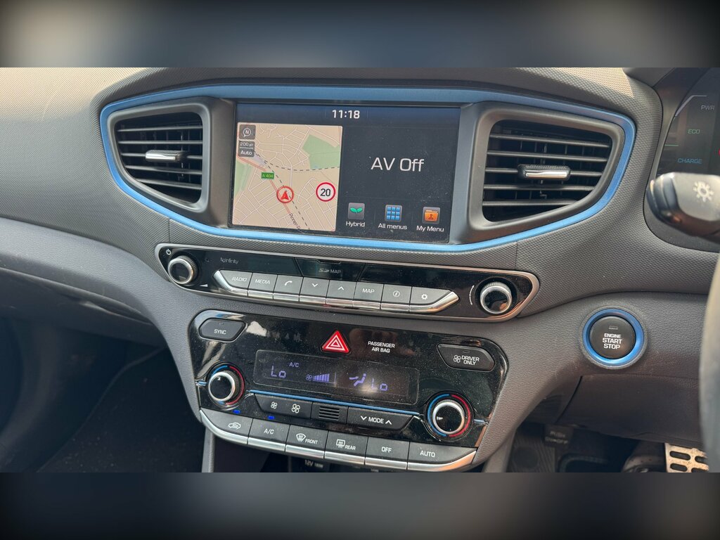 Hyundai Ioniq 1.6 Gdi Hybrid Premium Se Dct Black #11