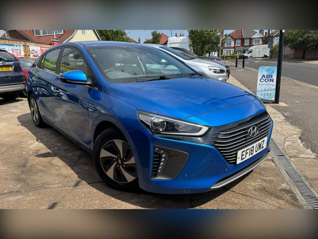 Hyundai Ioniq 1.6 H-gdi Premium Se Hatchback Hybrid D Blue #3