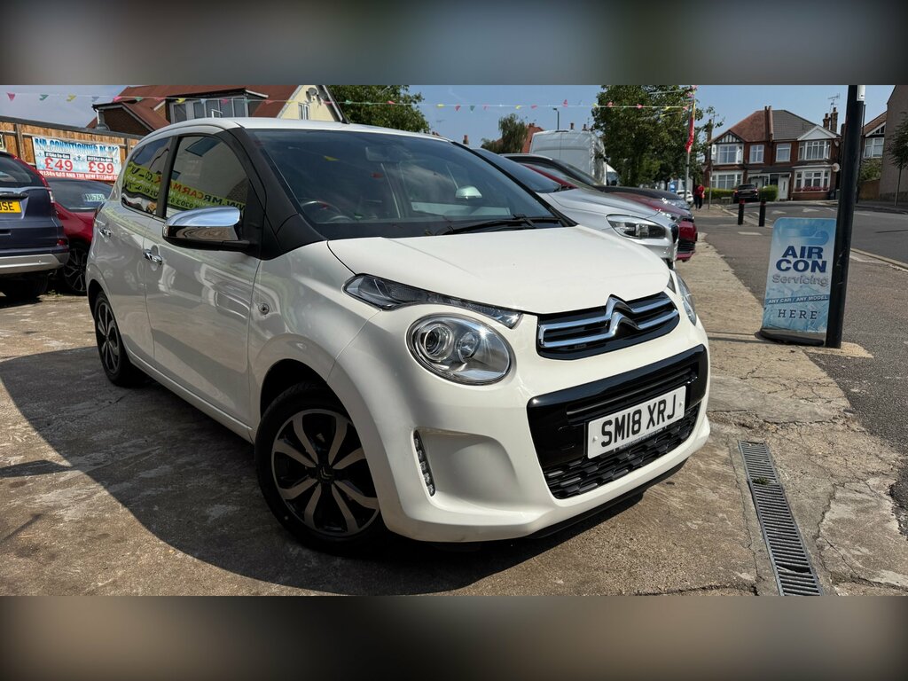 Citroen C1 1.0 Vti Flair Hatchback Etg5 Euro 6 72 White #3