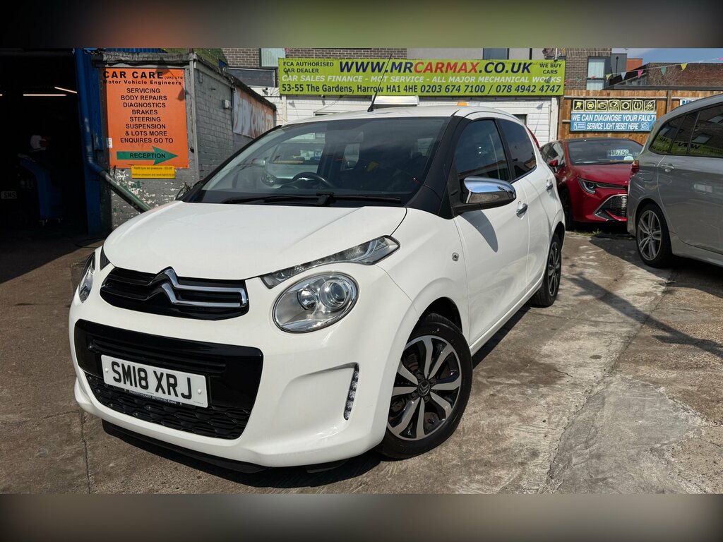 Citroen C1 1.0 Vti Flair Hatchback Etg5 Euro 6 72 White