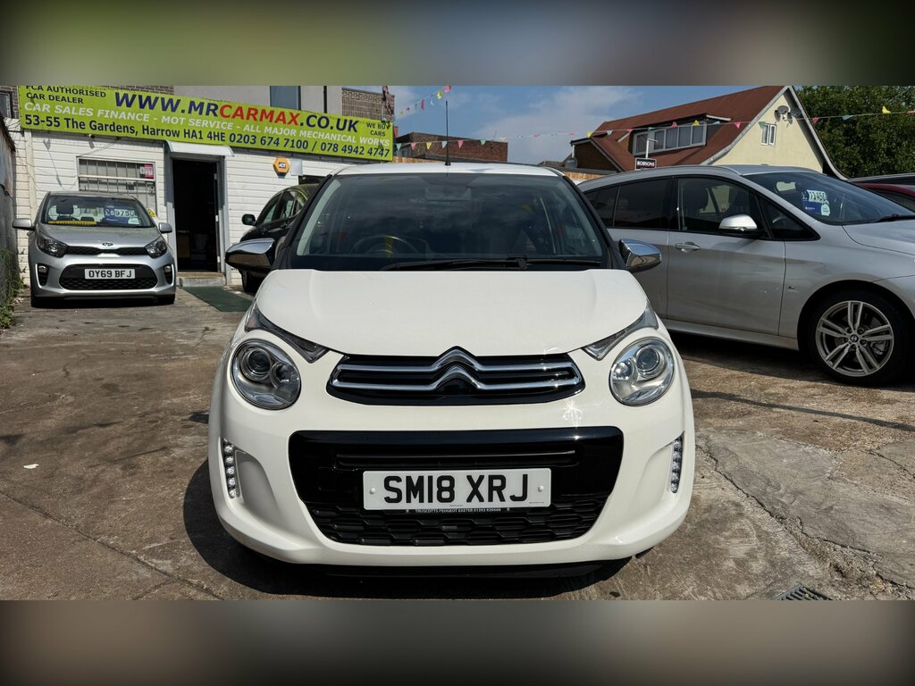Citroen C1 1.0 Vti Flair Hatchback Etg5 Euro 6 72 White #5