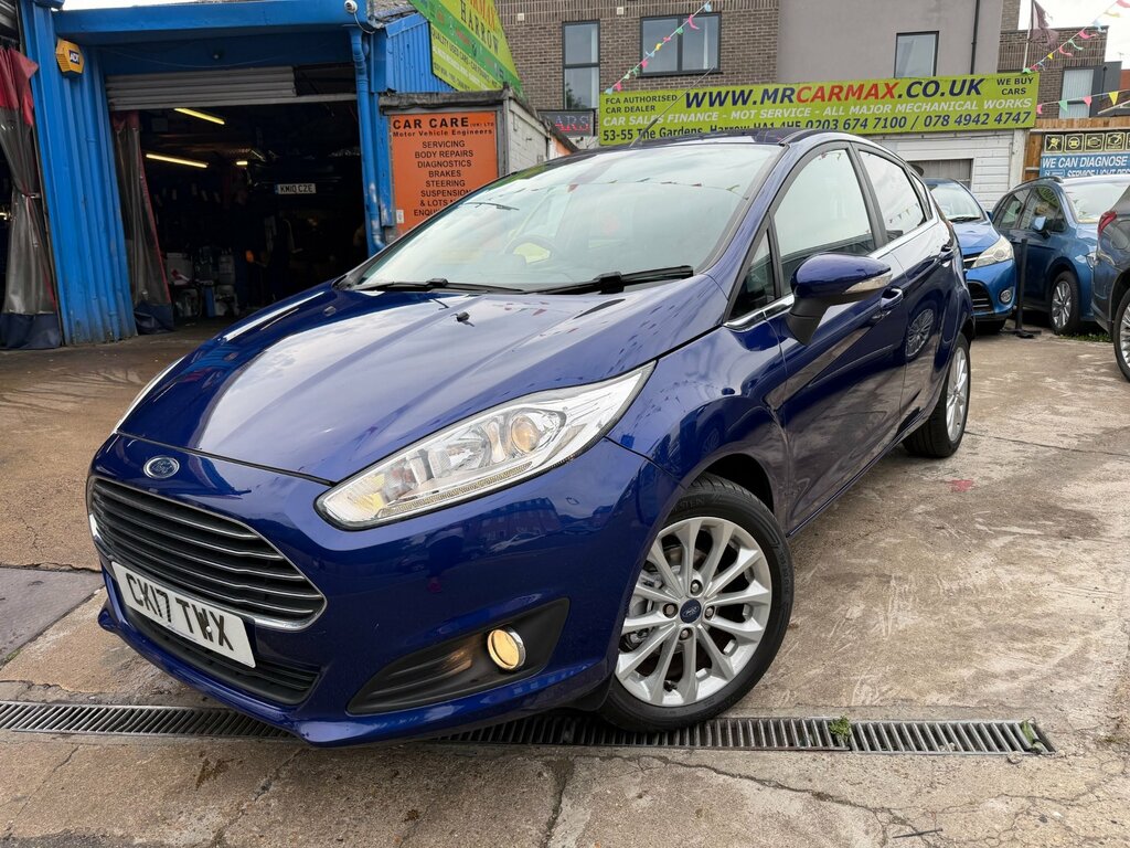 Ford Fiesta 1.0T Ecoboost Titanium X Hatchback Powe Blue