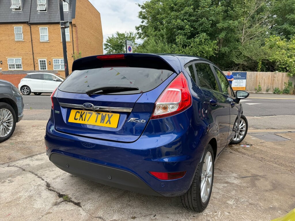 Ford Fiesta 1.0T Ecoboost Titanium X Hatchback Powe CK17TWX Blue #5