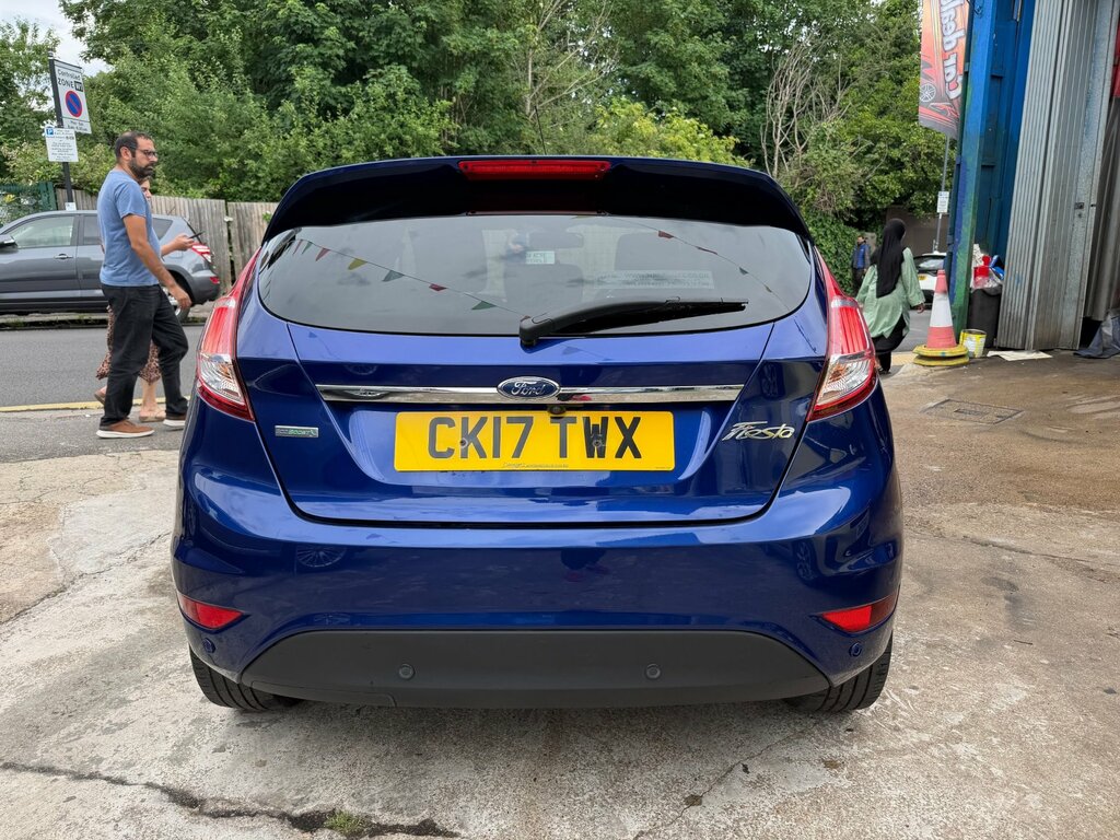 Ford Fiesta 1.0T Ecoboost Titanium X Hatchback Powe CK17TWX Blue #6