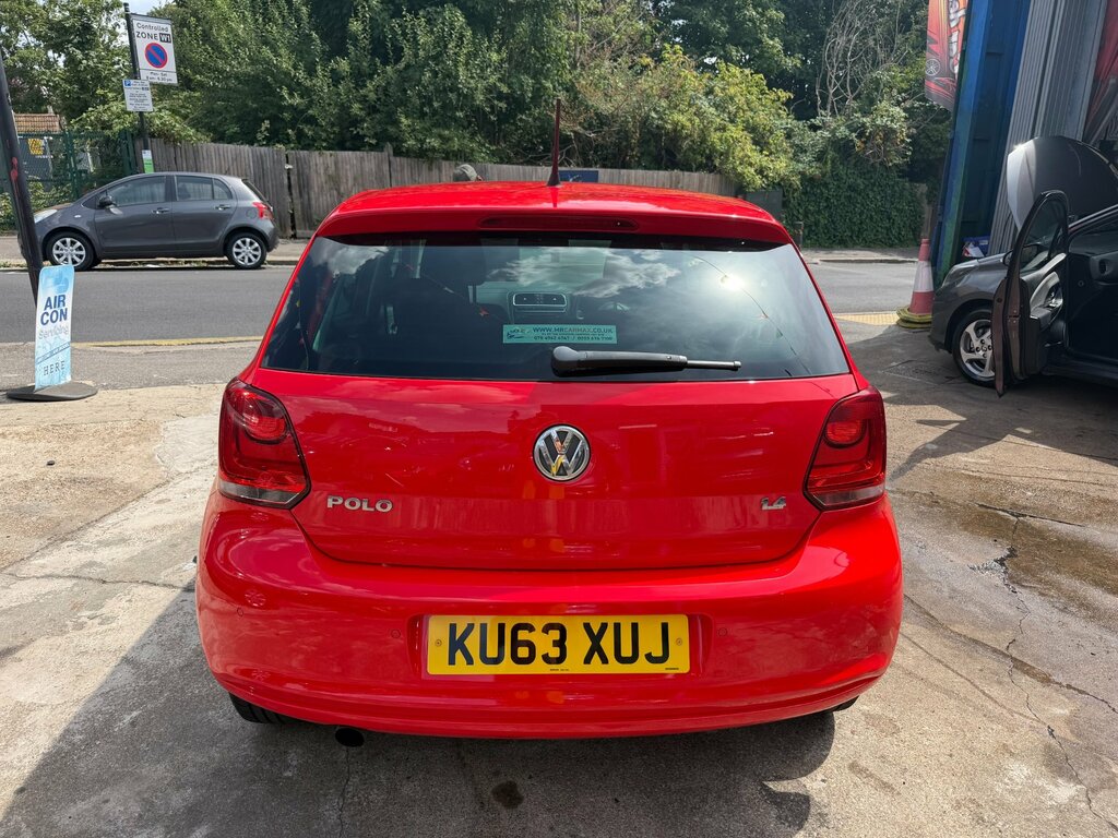 Volkswagen Polo 1.4 Match Edition Hatchback Dsg Euro 5 KU63XUJ Red #6