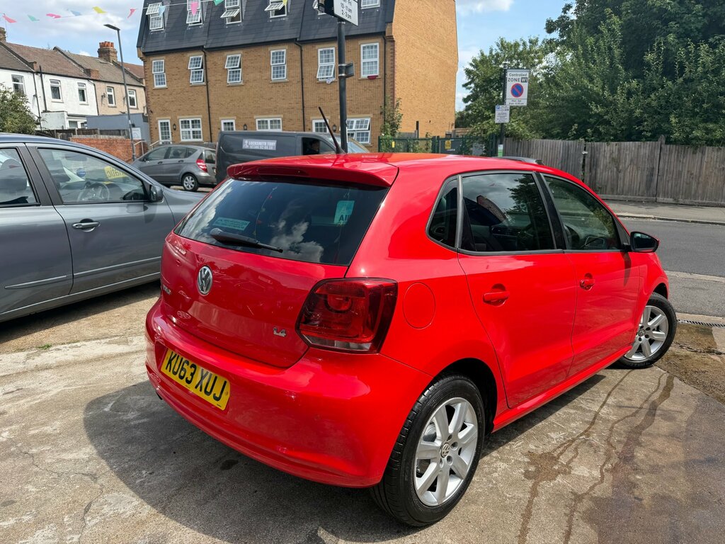 Volkswagen Polo 1.4 Match Edition Hatchback Dsg Euro 5 KU63XUJ Red #5