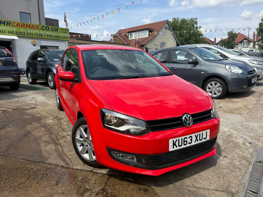 Volkswagen Polo 1.4 Match Edition Hatchback Dsg Euro 5 KU63XUJ Red #3