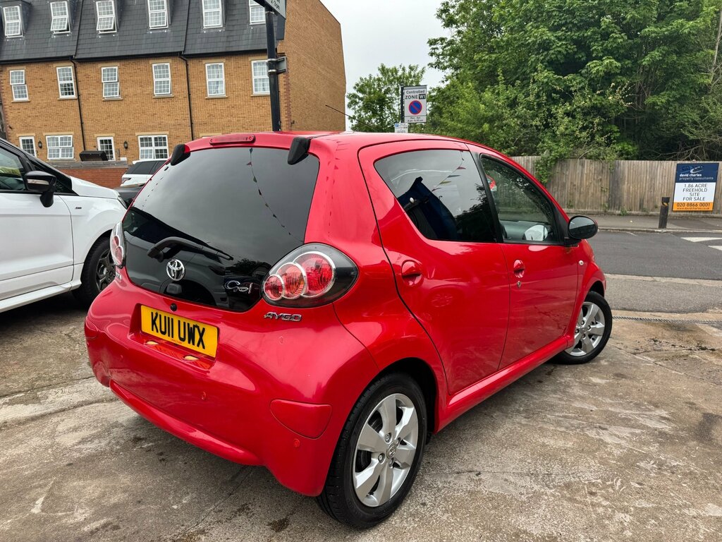 Toyota Aygo 1.0 Vvt-i Go Hatchback Euro 5 6 Red #5