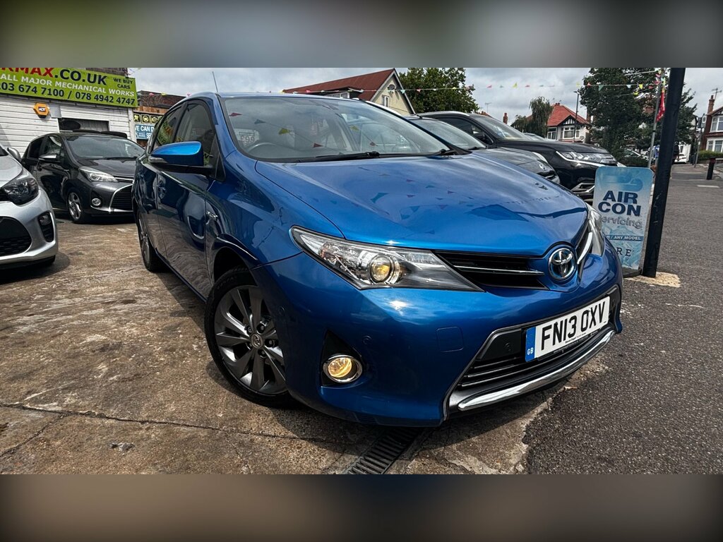 Toyota Auris 1.8 Vvt-h Excel Hatchback Hybrid Cvt Eu FN13OXV Blue #3