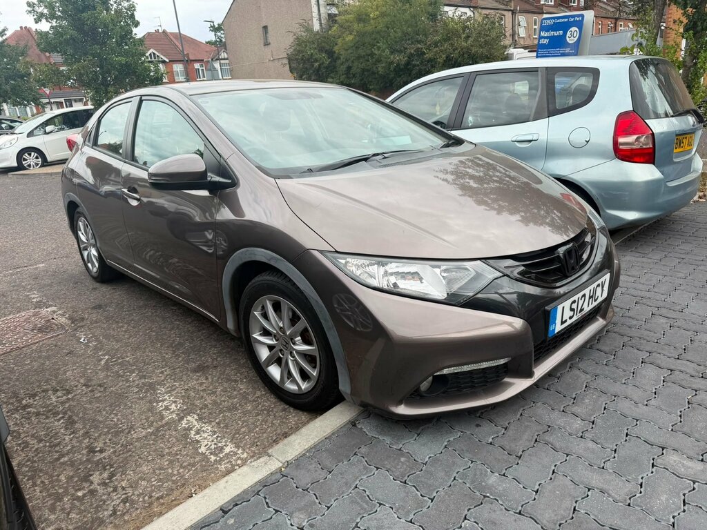 Honda Civic 1.8 I-vtec Es Hatchback Euro 5 14 Brown #2