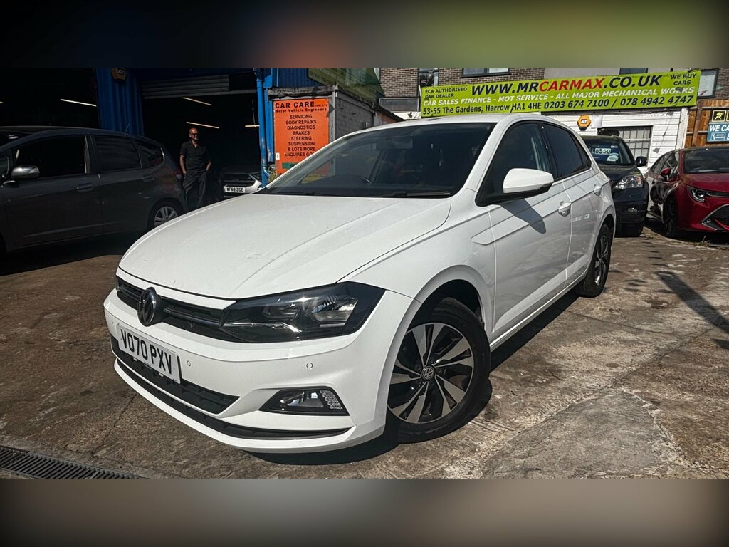 Volkswagen Polo 1.0 Tsi Match Hatchback Dsg Euro 6 Ss White