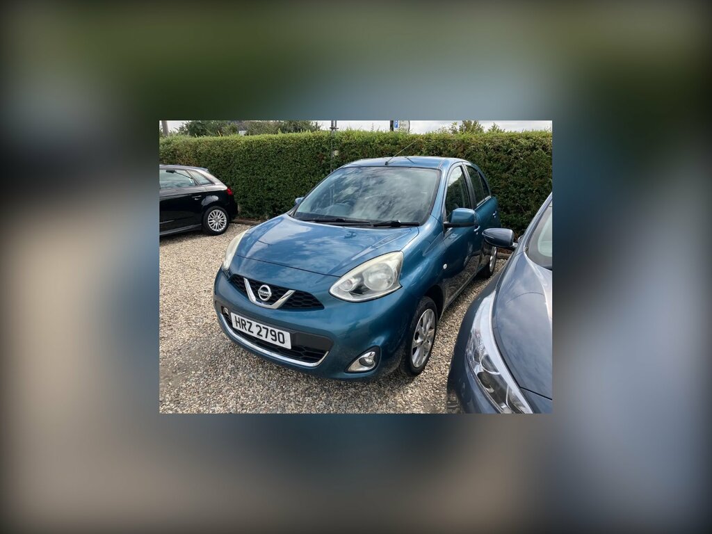 Nissan Micra 1.2 Acenta Hatchback Cvt Euro 5 80 Ps Blue