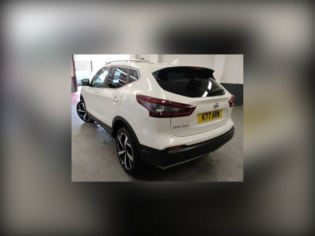 Nissan Qashqai 1.3 Dig-t Tekna Suv Dct Euro 6 S White