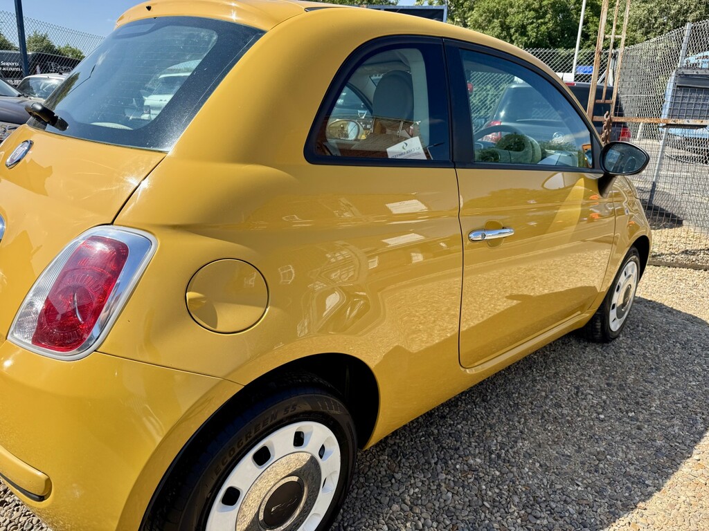 Fiat 500 1.2L C Lounge Convertible Euro 5 White #15