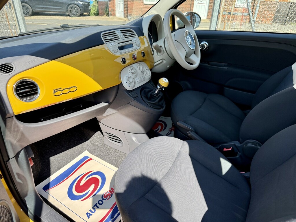 Fiat 500 1.2L C Lounge Convertible Euro 5 White #16