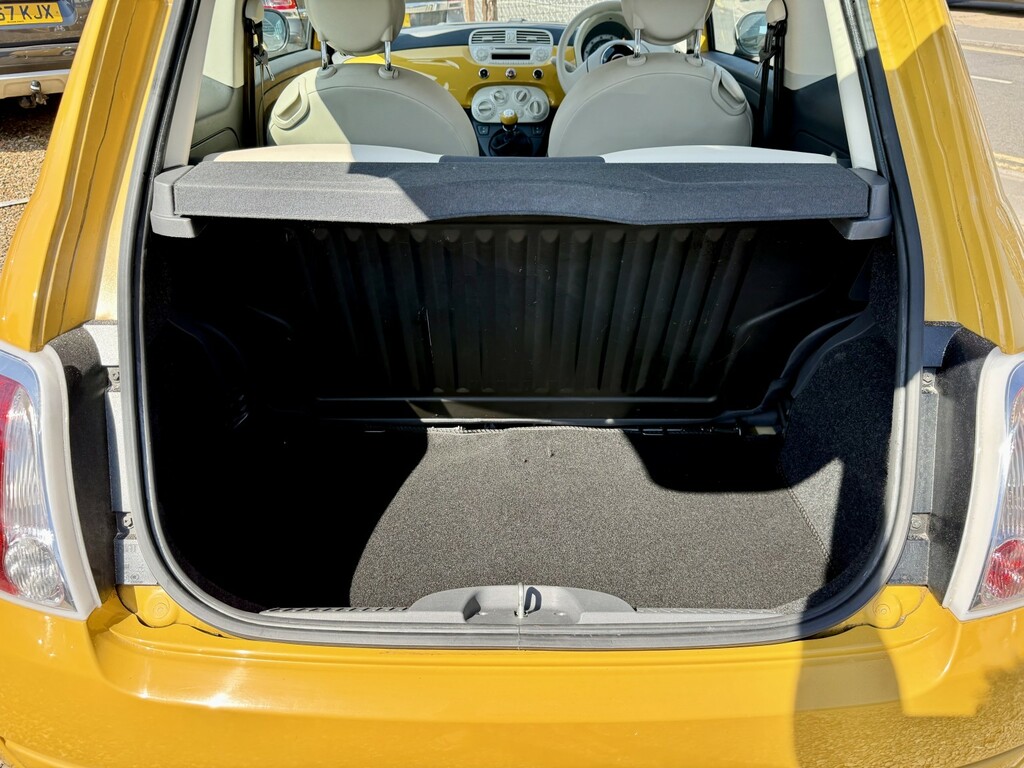 Fiat 500 1.2L C Lounge Convertible Euro 5 White #12