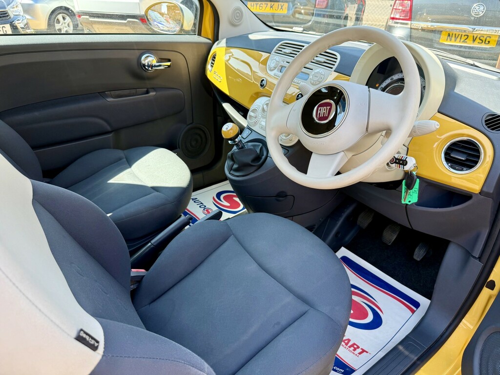 Fiat 500 1.2L C Lounge Convertible Euro 5 White #10
