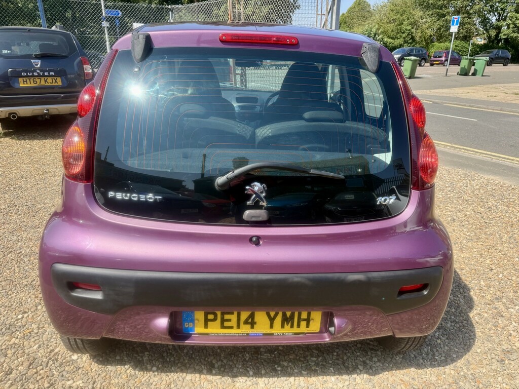 Peugeot 107 1.0 12V Active 2014 Purple #3