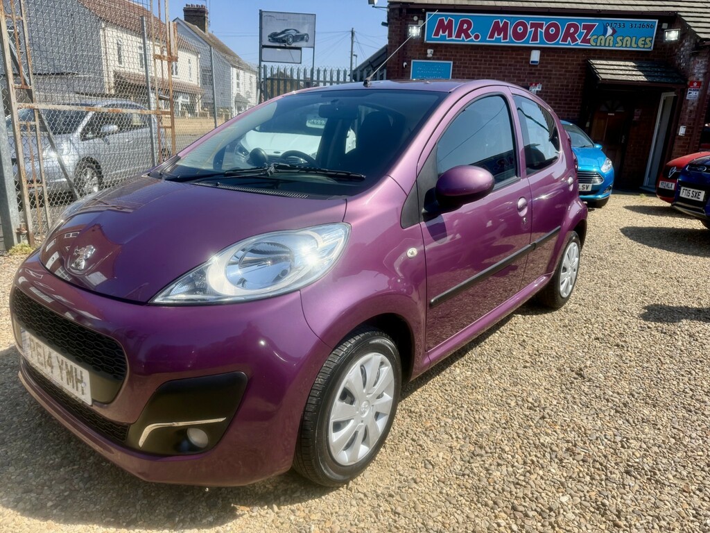 Peugeot 107 1.0 12V Active 2014 Purple #2