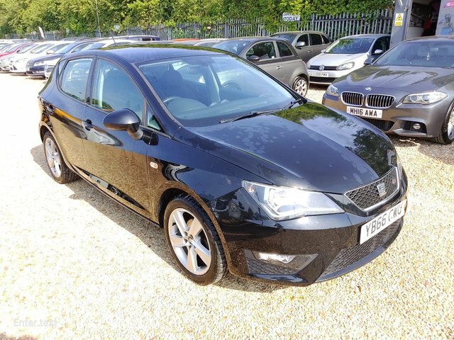 Seat Ibiza 1.2 Tsi Fr Euro 6 Black #2