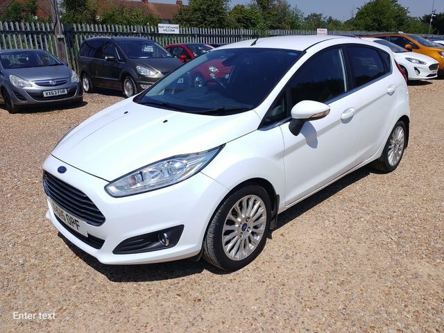 Ford Fiesta 1.0T Ecoboost Titanium Euro 5 S S White #3
