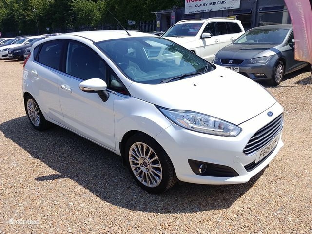 Ford Fiesta 1.0T Ecoboost Titanium Euro 5 S S White