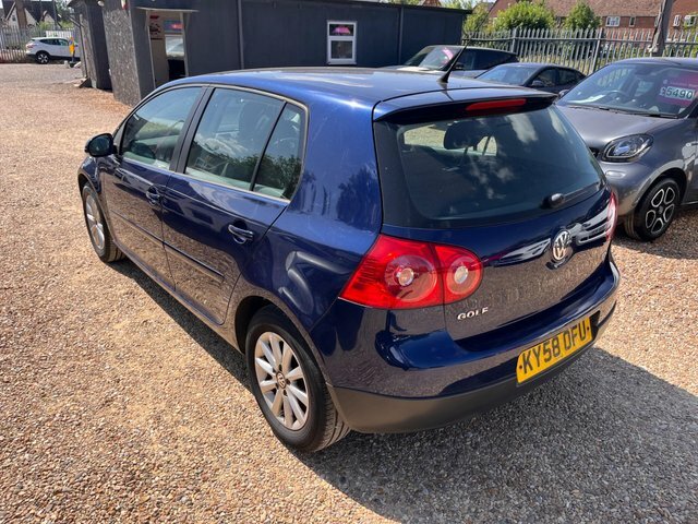 Volkswagen Golf Hatchback Blue #4