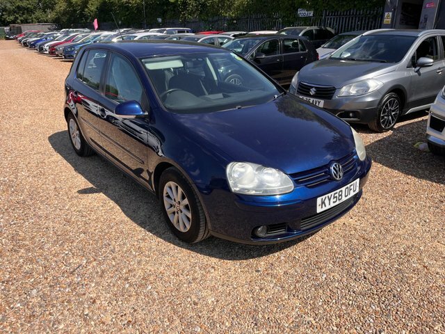 Volkswagen Golf Hatchback Blue #1