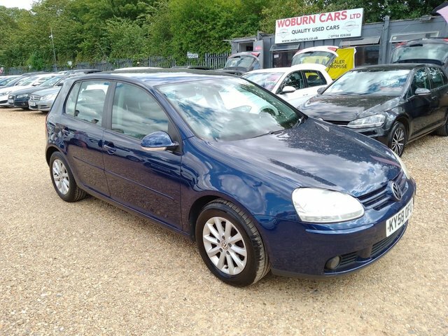 Volkswagen Golf 1.9 Tdi Match Blue #6