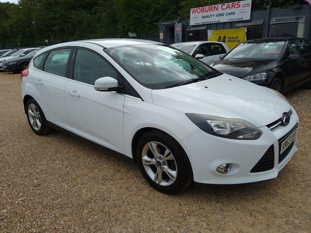 Ford Focus 1.6 Tdci Zetec Euro 5 S S KM63UUV White #4