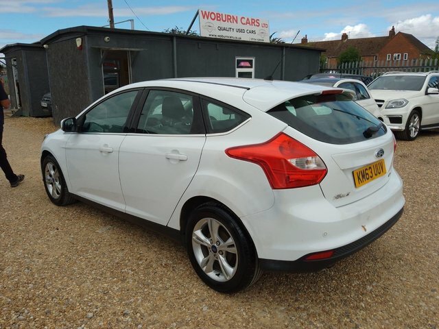 Ford Focus 1.6 Tdci Zetec Euro 5 S S KM63UUV White #6