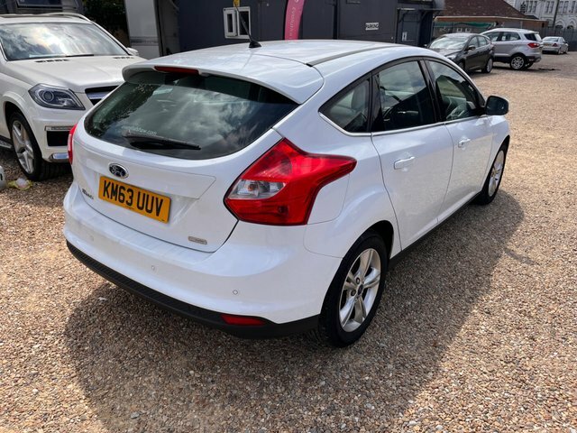 Ford Focus 1.6 Tdci Zetec Euro 5 S S White #5