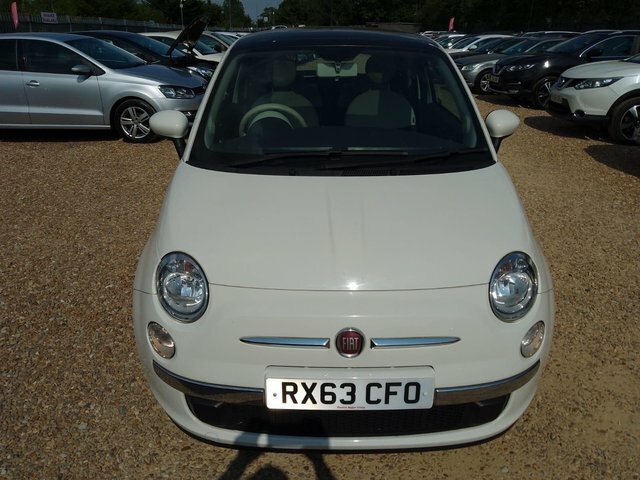 Fiat 500 1.2 Lounge Euro 4 White #2