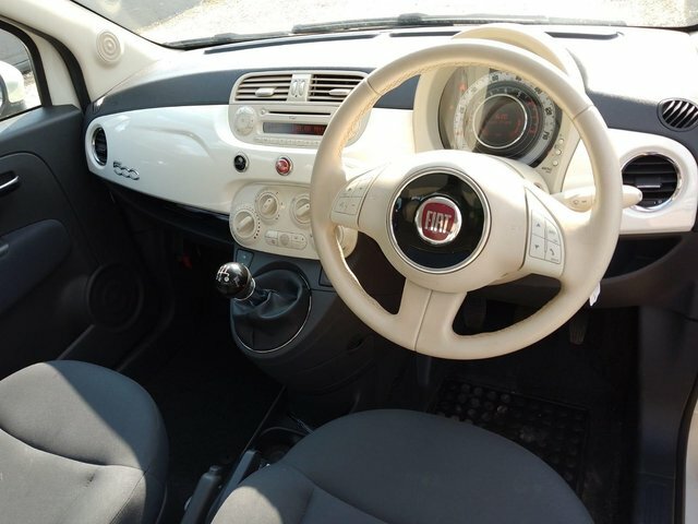 Fiat 500 1.2 Lounge Euro 4 White #5