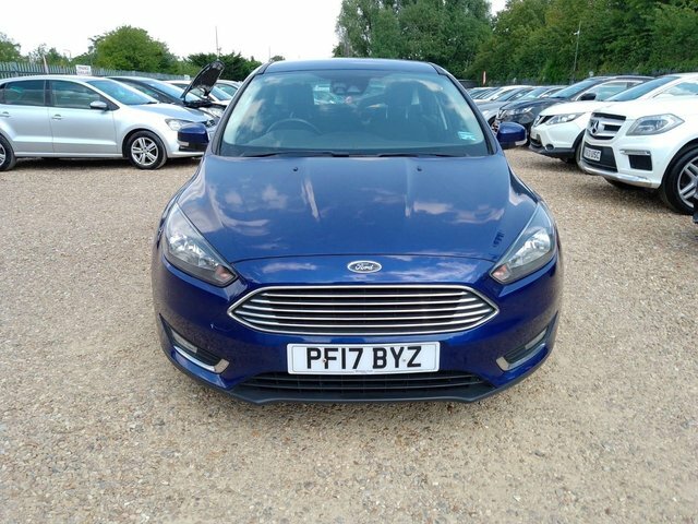 Ford Focus 1.0T Ecoboost Titanium Euro 6 S S Blue #2