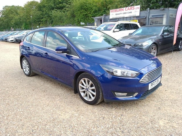 Ford Focus 1.0T Ecoboost Titanium Euro 6 S S Blue