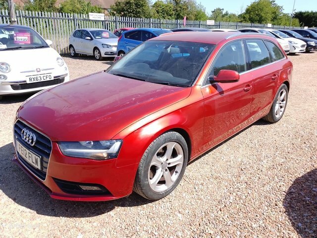 Audi A4 Avant 2.0 Tdi Se Euro 5 S S Red #3