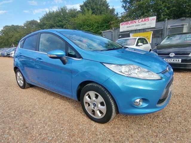 Ford Fiesta 1.6 Tdci Econetic Dpf Titanium Blue