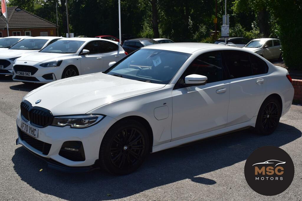 BMW 3 Series 2.0 330E 12Kwh M Sport Saloon Plug-in H AF70YHC White #5